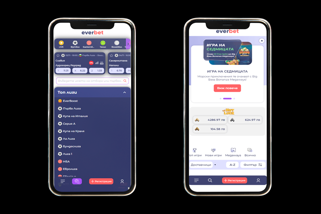 Everbet Mobile App 1